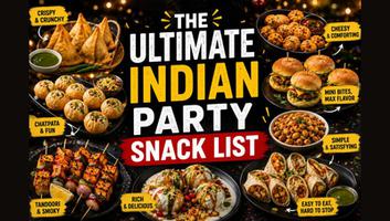The Ultimate Indian Party Snack List