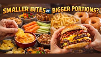 Smaller Bites or Bigger Portions? How People Snack Today