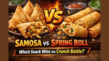 Samosa vs Spring Roll: Which Snack Wins the Crunch Battle?