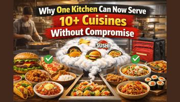 Why One Kitchen Can Now Serve 10+ Cuisines Without Compromise