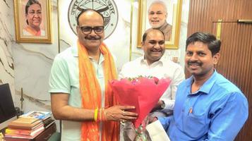 शिष्टाचार भेंट: जनसेवा, विकास और मार्गदर्शन पर सार्थक संवाद