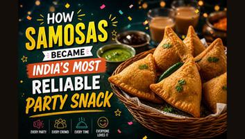How Samosas Became India’s Most Reliable Party Snack