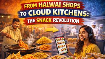 From Halwai Shops to Cloud Kitchens: The Snack Revolution