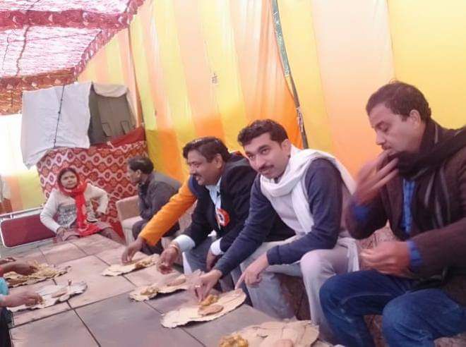 -मकर संक्रांति के पावन पर्व पर कल्यानपुर विधानसभा में आने वाले विकास नगर ख्योरा के अंतर्गत आवास विका