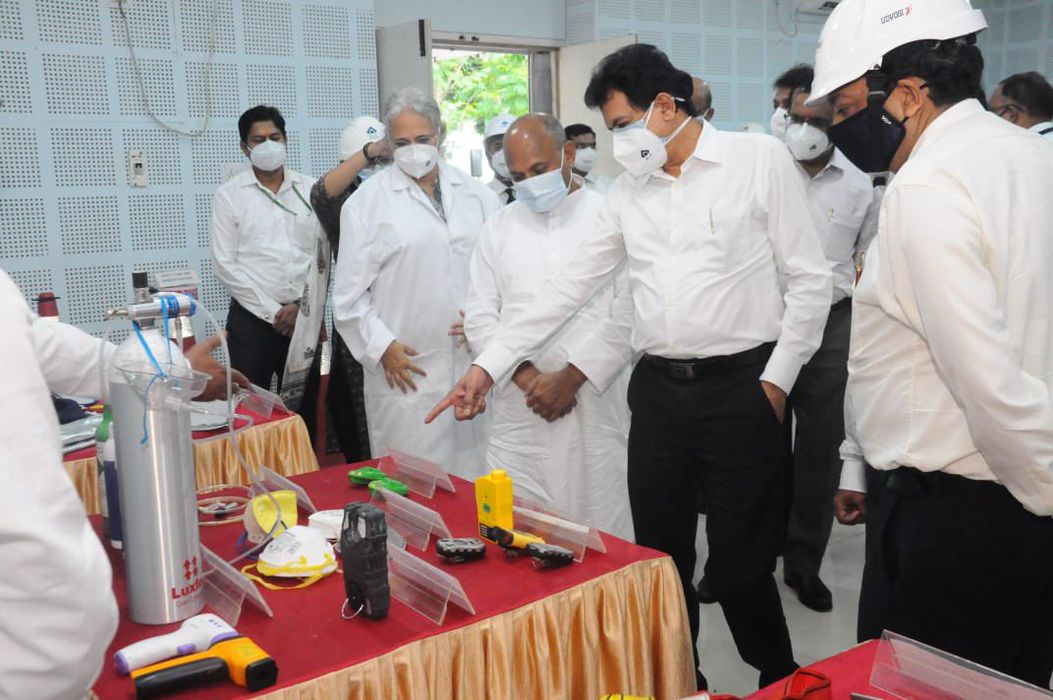 -केंद्रीय इस्पात मंत्री श्री आरसीपी सिंह ने हाल ही में व्हील एंड एक्सल प्लांट का दौरा किया। इस दौरान