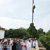 स्वतंत्रता दिवस के शुभ अवसर पर जदयू के राष्ट्रीय कार्यालय 7 जंतर मंतर पर किया गया ध्वजारोहण