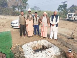 नंगली तीर्थ हरिद्वार से काली उद्गम स्थल देखने आये महामंडलेश्वर स्वामी श्री शिव प्रेमानंद जी महाराज