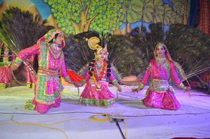 श्री हरि कृष्ण रासलीला सेवा समिति द्वारा आयोजित रासलीला में वरिष्ठ नागरिकों का सम्मान