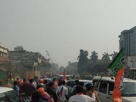 लखनऊ हुआ भाजपामय, कमल संदेश यात्रा के जरिये जन समर्थन अभियान