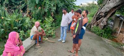 आशीर्वाद यात्रा नौवां दिन - मिव पंचायत में जनता से मिल रहा है अपार जनसमर्थन