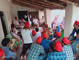 सुमेरपुर ब्लॉक के विभिन्न ग्रामों में (हमीरपुर उपचुनाव) में नुक्कड़ सभा को संबोधन