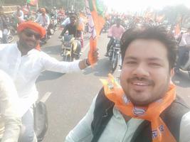 लखनऊ हुआ भाजपामय, कमल संदेश यात्रा के जरिये जन समर्थन अभियान