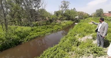 ICICI Foundation team reached village to see the conservation work of Kali River in Antwada