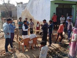 राजस्थान नगर विधानसभा के ग्राम पिराका में नुक्कड़ सभा को संबोधन