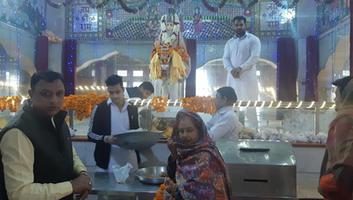 एडवोकेट जेपी शर्मा - पालम में दादा देव महाराज का आशीर्वाद लेकर शुरू किया चुनाव प्रचार अभियान