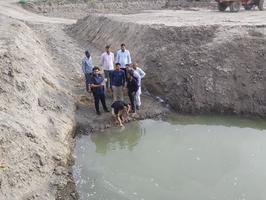 अंतवाडा गांव में युवा समिति के साथ की गयी नदी कार्ययोजना पर चर्चा