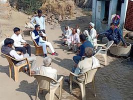चुनाव प्रचार के अंतिम दिन भरतपुर जिले में नुक्कड़ सभाओं को संबोधन