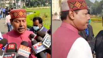 बिहार विधानसभा परिसर में राजद विधायक ने पार की भाषाई मर्यादा की हदें