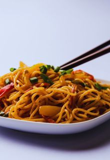 Chilli Garlic Veg Noodles