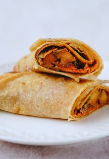 Chilli Garlic Fish Roll