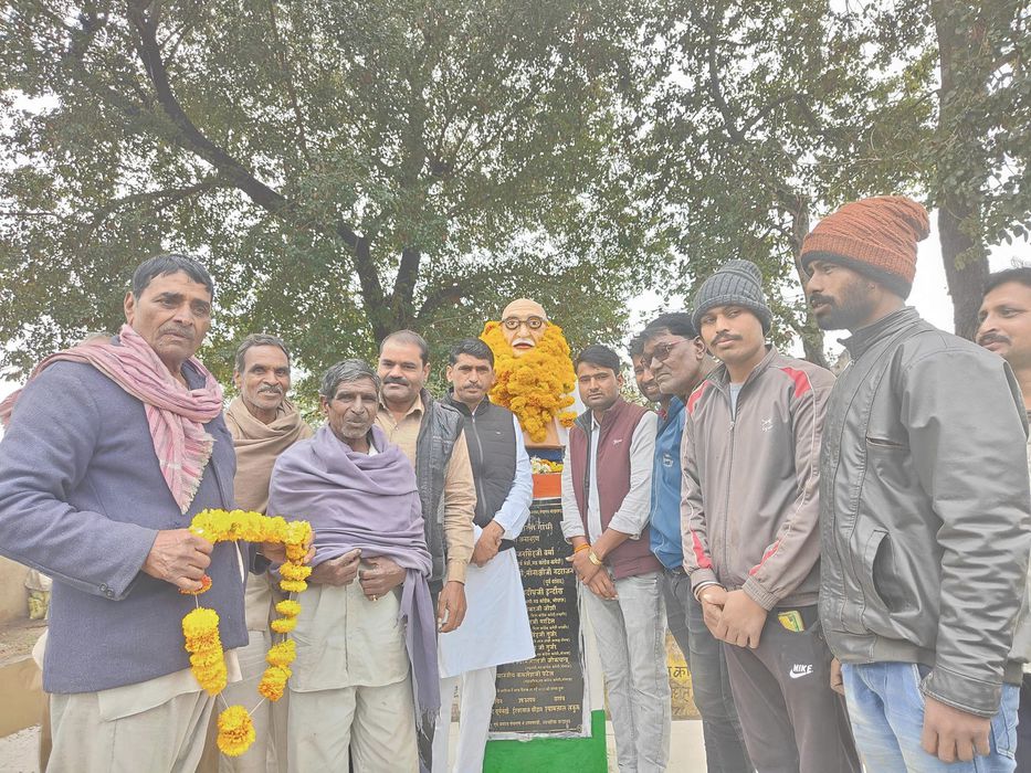 -आज राष्ट्रपिता महात्मा गांधी जी की पुण्यतिथि के अवसर पर मध्य प्रदेश कॉंग्रेस कमेटी के महामंत्री श्य