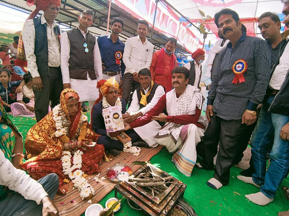 -भुनियाखेड़ी, मन्दसौर में आज मेवाड़ा धनगर गायरी समाज के सामुहिक विवाह सम्मलेन में मध्य प्रदेश कॉंग्रेस