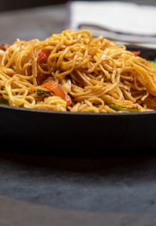 Chowmein Veg (Half)