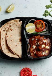 Chicken Curry with Laccha Paratha(2)
