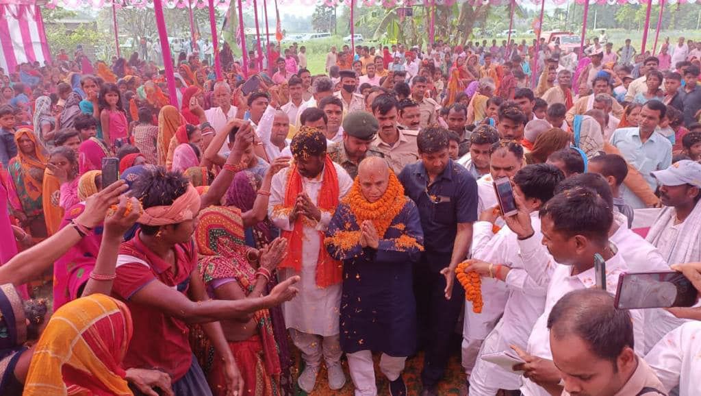 -बोचहाँ विधानसभा उपचुनाव प्रचार के अंतर्गत केन्द्रीय इस्पात मंत्री व पूर्व राष्ट्रीय अध्यक्ष जदयू श्