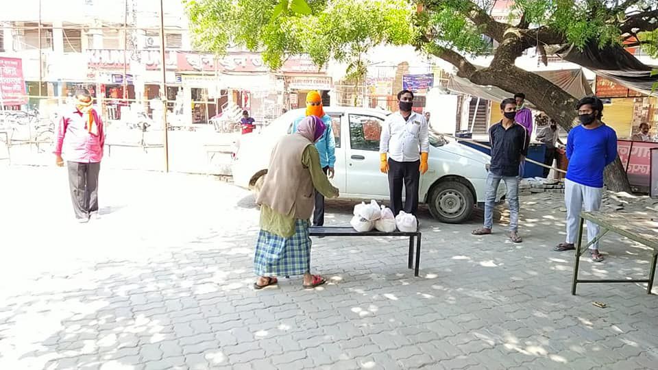 -माँ अन्नपूर्णा की कृपा से और प्रधानमंत्री मा. नरेंद्र मोदी जी की प्रेरणा से नमो किचन का संचालन समस्