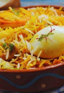 4 Eggs Hyderabadi Biryani