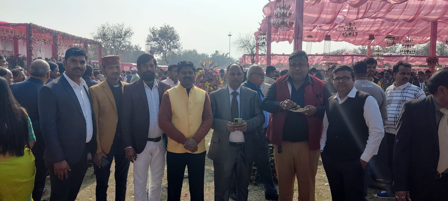 -उत्तर प्रदेश के यशस्वी उपमुख्यमंत्री माननीय ब्रजेश पाठक जी की सुपुत्री वेदिका का शुभ विवाह मंगलवार 