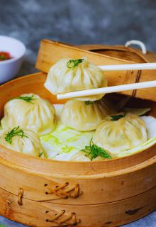 Veg Momos Steamed