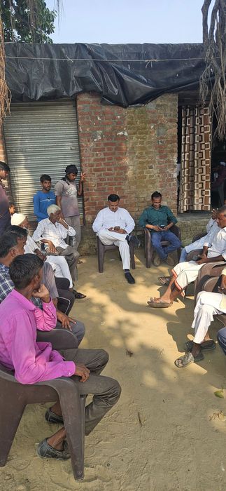 -बदायूं जिले के ग्राम सिद्धपुर चित्रसेन में भाजपा कार्यकर्ता श्री मुख्तियार अली के द्वारा आयोजित विश