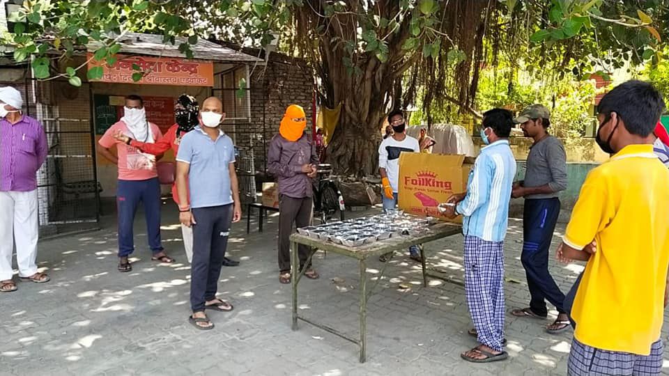 -माँ अन्नपूर्णा की कृपा से और प्रधानमंत्री मा. नरेंद्र मोदी जी की प्रेरणा से नमो किचन का संचालन समस्