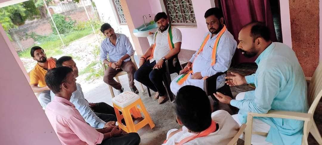 -भारतीय जनता युवा मोर्चा की ओर से बिहार सरकार की दमनकारी नीतियों के विरोध में प्रदर्शनी कैम्प सह हस्
