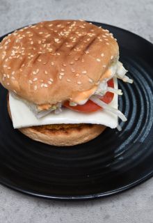 Chicken Tikka Burger