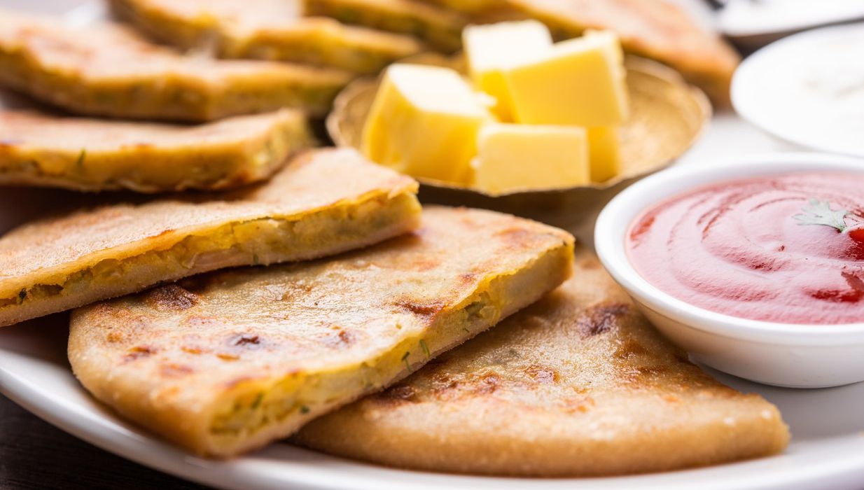 Chicken Paratha