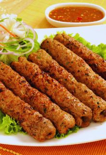 Chicken Seekh Kabab (2 pcs)