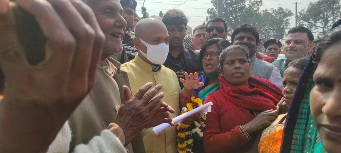 -हाल ही में अपने गृह राज्य बिहार की राजधानी पटना पहुंचे केंद्रीय इस्पात मंत्री श्री आरसीपी सिंह का भ