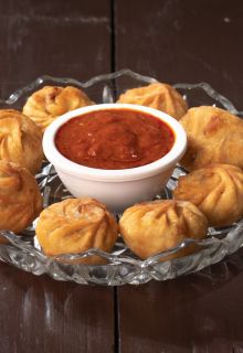 Kurkure Paneer Momos