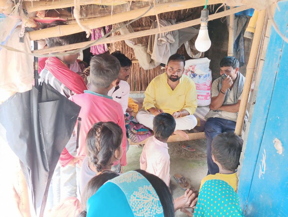 -बिहार प्रदेश महादलित प्रकोष्ठ के सह संयोजक सचिन राम के नेतृत्व में आज सकरा विधानसभा के मेथुरापुर रू