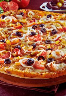 Amigo Mexicano Veg Pizza (Reg 8")