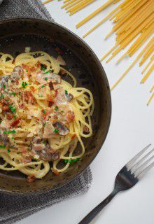 Chicken Spaghetti Alphredo