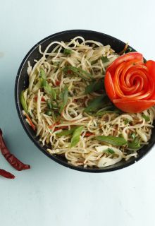 Veg Hakka Noodles