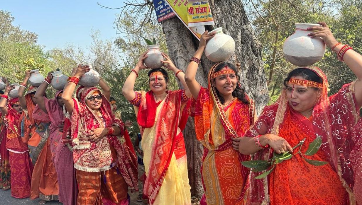 -बांका जिले के बछौर गांव में जानकी माता दुर्गा मंदिर स्थापना एवं प्राण प्रतिष्ठा कार्यक्रम का विशाल 