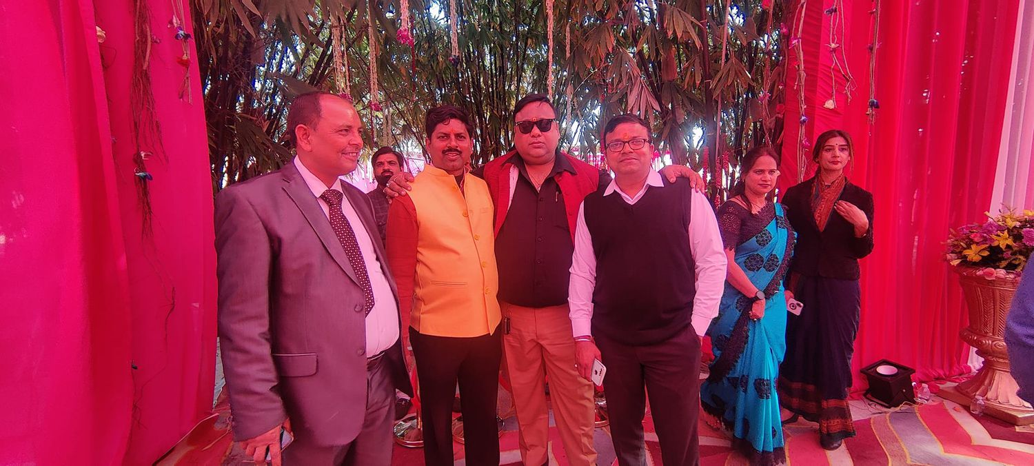 -उत्तर प्रदेश के यशस्वी उपमुख्यमंत्री माननीय ब्रजेश पाठक जी की सुपुत्री वेदिका का शुभ विवाह मंगलवार 