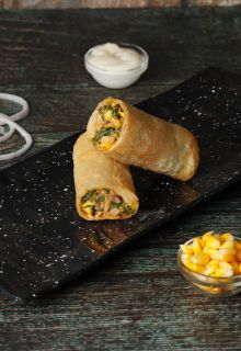 Hara Bhura Kabab Roll