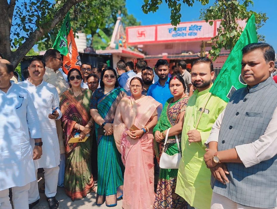 -आज भाजपा बिहार प्रदेश के महादलित प्रकोष्ठ के जिला सह संयोजक सचिन राम जी ने उदय ग्रैंड होटल के समीप 