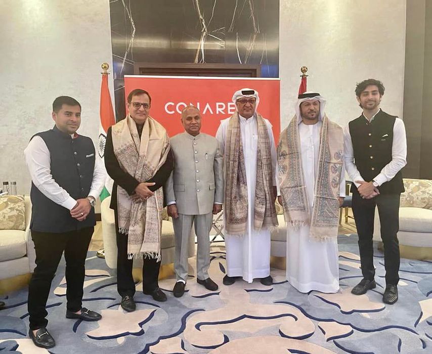 -केंद्रीय इस्पात मंत्री श्री आरसीपी सिंह ने दुबई में कोनारेस स्टील फैक्ट्री और दुबई पोर्ट का दौरा कि
